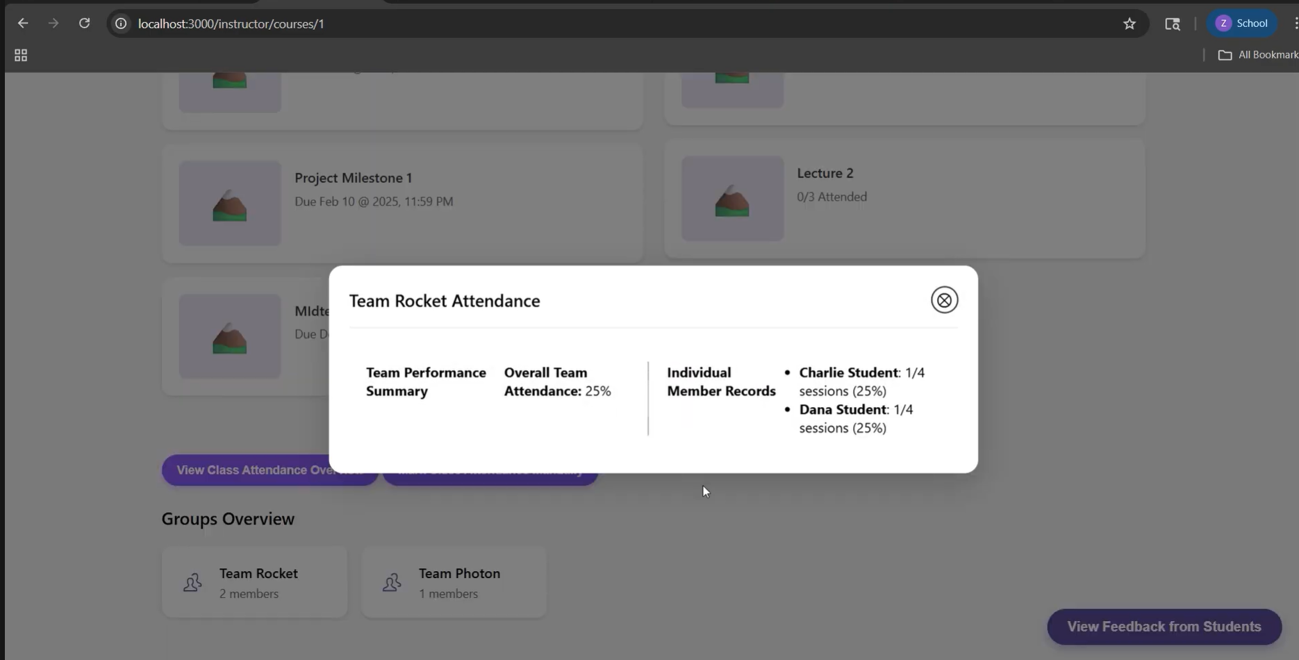Team & Individual Performance Insights